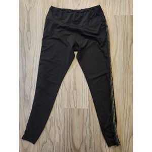 Bebe Sport Ankle Length Yoga‎ Pants Women's  Size Small Black